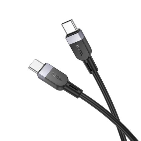 Кабель USB Hoco X109, Type-C to Type-C, PD 60W, 3m, black
