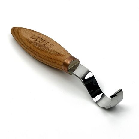 Ложкорезная стамеска 40 мм STRYI Profi для дерева (леворукая) Ложкорезная стамеска 40 мм STRYI Profi для дерева (леворукая)