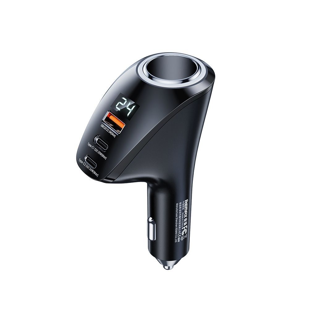 Авто Зарядное Устройство Remax RCC339 88.5W PD+QC 2C+1A Черный Авто Зарядное Устройство Remax RCC339 88.5W PD+QC 2C+1A Черный