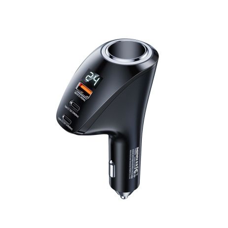 Авто Зарядное Устройство Remax RCC339 88.5W PD+QC 2C+1A Черный