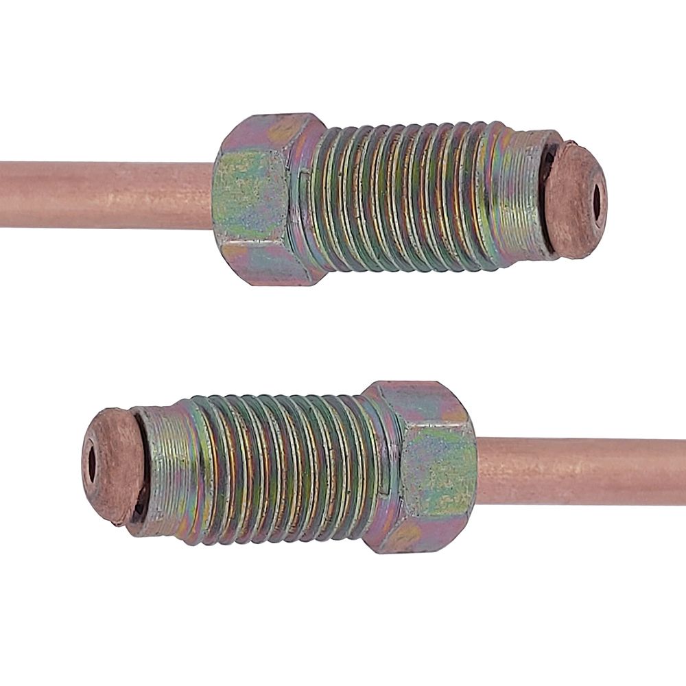Трубка тормозная медная (L=1060мм) с након. 109/109, ACS (WP1280CU) Трубка тормозная медная (L=1060мм) с након. 109/109, ACS (WP1280CU)