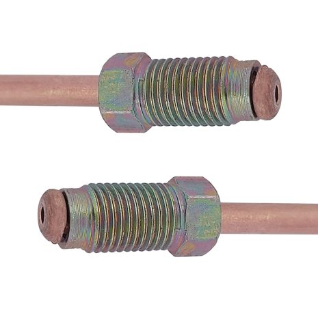 Трубка тормозная медная (L=3400мм) с након. 109/109, ACS (WP768CU)