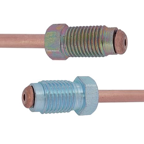 Трубка гальмівна мідна (L=2600мм) з након. 109/114, ACS (WP069CU)