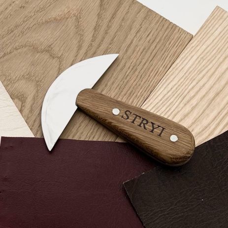 Нож для кожи шерфяной STRYI Profi, 115мм Нож для кожи шерфяной STRYI Profi, 115мм