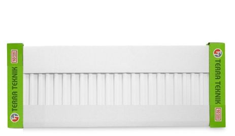 Радіатор сталевий панельний 300x800 22тип бокове підключення terra teknik сантехрай батарея панельна стальна
