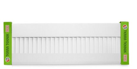 Радіатор сталевий панельний 300x900 22тип бокове підключення terra teknik сантехрай батарея панельна стальна