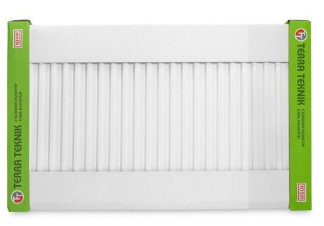 Сталевий радіатор 500x800 22тип бокове підключення панельний terra teknik сантехрай батарея панельна стальна