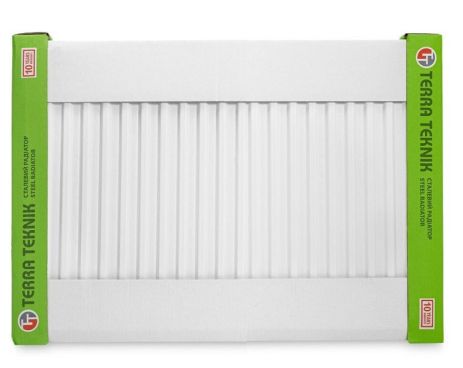 Сталевий радіатор 500x700 22тип бокове підключення панельний terra teknik сантехрай батарея панельна стальна