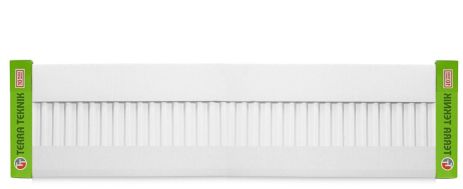 Радіатор сталевий панельний 300x1200 22тип бокове підключення terra teknik сантехрай батарея панельна стальна