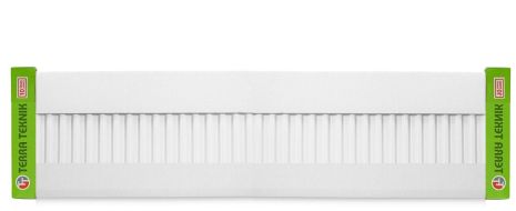 Радіатор сталевий панельний 300x1200 22тип бокове підключення terra teknik сантехрай батарея панельна стальна