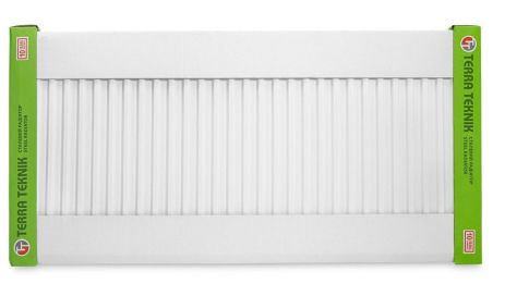 Сталевий радіатор 500x1000 22тип бокове підключення панельний terra teknik сантехрай батарея панельна стальна