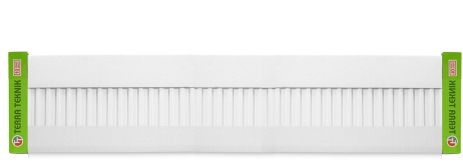 Радіатор сталевий панельний 300x1400 22тип бокове підключення terra teknik сантехрай батарея панельна стальна