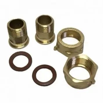 Комплект монтажных штуцеров 1/2 х 3/4 гайки к счетчику