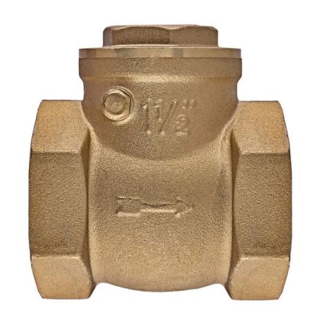 Клапан зворотній пелюстковий 1-1/2" Ду 40 клапан хлопавка, жабка, лягушка