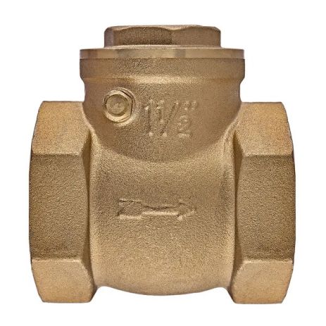 Клапан зворотній пелюстковий 1-1/2" Ду 40 клапан хлопавка, жабка, лягушка