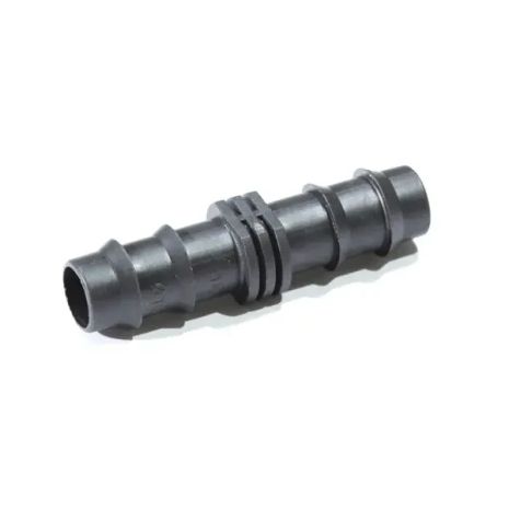 Муфта 16х16 мм З'єднання ремонтне для крапельної трубки (фітінг ремонт трубки краплі)