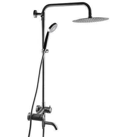 Душевая система для ванны Globus Lux WIEN SBT2-SH-02 душевые стойки с верхним душем тропический душ