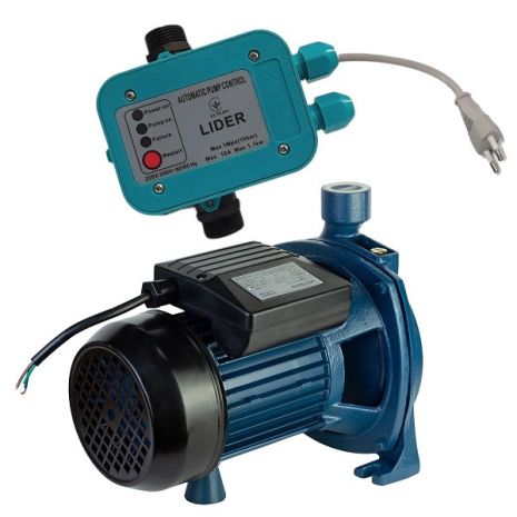 Насосна станція полив Насос для поливу Lider CPM 158 з автоматикою насос для поливу з бочки з річки городу
