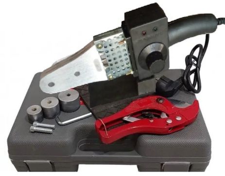 Паяльник для пластиковых труб и фитингов 20-32мм Паяльник для полипропиленовых труб и фитингов с ножницами