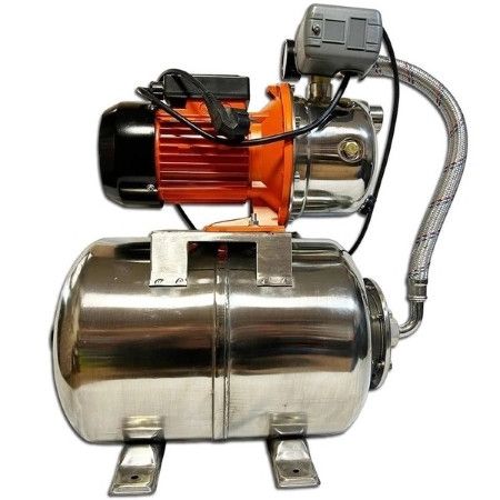 Насосная станция нержавейка для воды Delta JY 1000 бак 24 литра гидрофор для дома для скважины Насосная станция нержавейка для воды Delta JY 1000 бак 24 литра гидрофор для дома для скважины