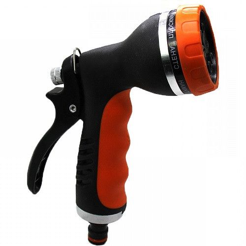 Пістолет металевий прорезинений 7-ми функціональний АР 2011 Aquapulse Пістолет металевий прорезинений 7-ми функціональний АР 2011 Aquapulse