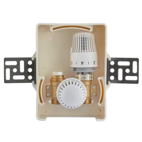 Унібокс для теплої підлоги unibox RTL +T під системи теплих підлог регулятор на теплу підлогу для одного контуру