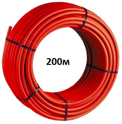 200м Труба для теплої підлоги PEX-A 16x2.0 KRISTEN made Italy труба на теплу підлогу Італія 200 метрів