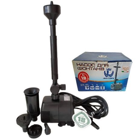 Насос для декоративних фонтанів та водоспадів Lider THJ-1843 euroaqua 40 Вт підйом 2.5 м, 5 насадок ставок водоема Насос для декоративних фонтанів та водоспадів Lider THJ-1843 euroaqua 40 Вт підйом 2.5 м, 5 насадок ставок водоема