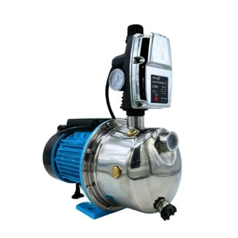 Насосная станция без бачка нержавейка на базе насос VODOMET JS100 1,1 кВт Brio 2000 без бака без груши с автоматикой Словения Насосная станция без бачка нержавейка на базе насос VODOMET JS100 1,1 кВт Brio 2000 без бака без груши с автоматикой Словения