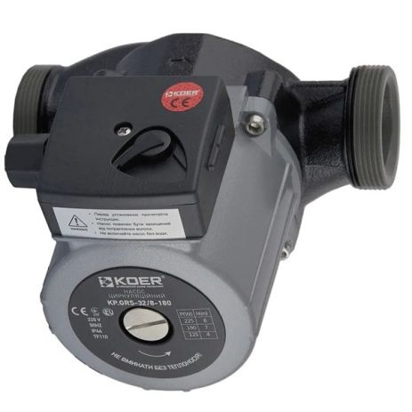 Насос циркуляційнний GRS 32 / 8-180 KOER 32-80 180 мідна обмотка 8 метрів потужний Насос циркуляційнний GRS 32 / 8-180 KOER 32-80 180 мідна обмотка 8 метрів потужний