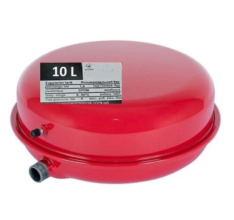 Бак розширювальний на 10 літрів плоский на систему опалення таблетка бачок на опалення 10л