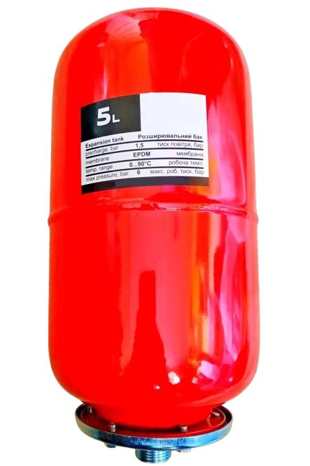 Розширювальний бак для системи опалення 5 літрів