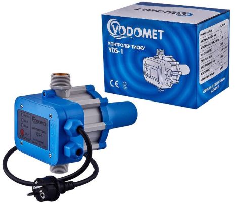 Автоматика электронная для насоса VODOMET VDS-1 с защитой от сухого хода прессконтроль типа EUROAQUA SKD-1