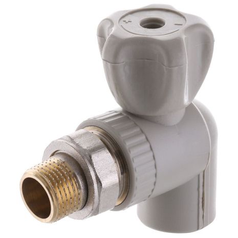 КБУ 20х1/2 Кран радіаторний кутовий EUROPRODUCT