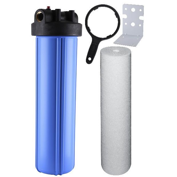 Фільтр колба Big Blue 20" з поліпропіленовим картриджем (BB20) Фільтр магістральний Фільтр-колба 1" дюйм Фільтр колба Big Blue 20" з поліпропіленовим картриджем (BB20) Фільтр магістральний Фільтр-колба 1" дюйм