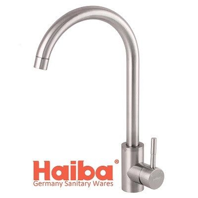Змішувач на кухню Haiba нержавіючий Sus 11 кухня кругла високий з нержавіючої сталі Змішувач на кухню Haiba нержавіючий Sus 11 кухня кругла високий з нержавіючої сталі