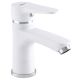 Білий змішувач для умивальника 146 ZERIX WHITE