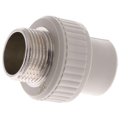 МРН Муфта 20 x 3/4 зовнішня різьба поліпропілен PPR EUROPRODUCT