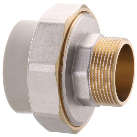 Американка з зовнішньою різьбою 50 x 1-1/2 поліпропілен PPR EUROPRODUCT