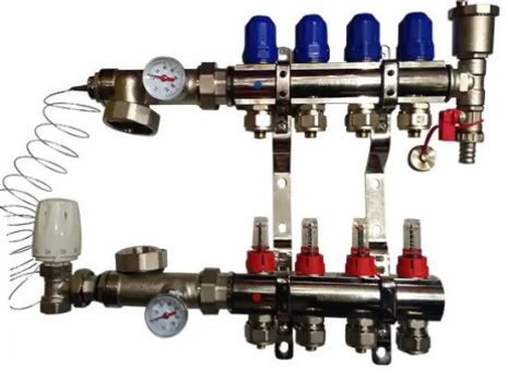 Колектор для теплої підлоги на 4 контури KOER (Чехія)