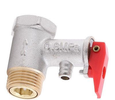 Запобіжний клапан 8 бар для бойлера 1/2" KOER (Чехія)