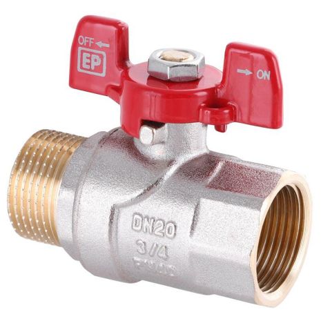 Кран 3/4" ВЗ метелик EUROPRODUCT (Чехія)