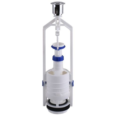 Зливна арматура до унітазу однокнопочна стійка механізм кнопка з функцією СТОП Польща KK POL Зливна арматура до унітазу однокнопочна стійка механізм кнопка з функцією СТОП Польща KK POL