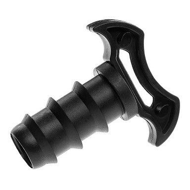 Заглушка для крапельної трубки 16 мм (фітінг для монтажу крапельного поливу)