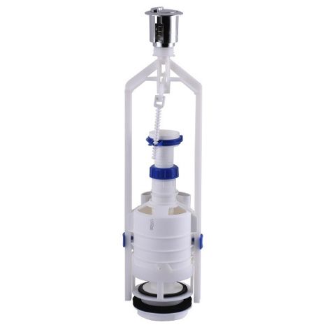 Зливна арматура до унітазу двухкнопочна стійка механізм кнопка Польща KK POL