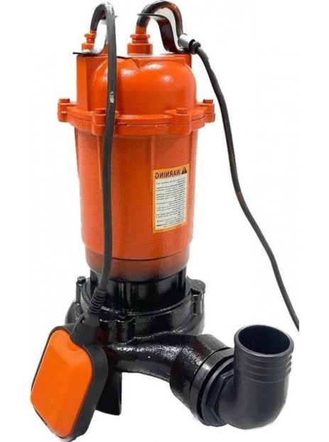 2,6 кВт потужний Фекальний насос з ріжучіми ножами фрезой для викачки вигрібних ям, септиків, вуличних туалетів каналізації