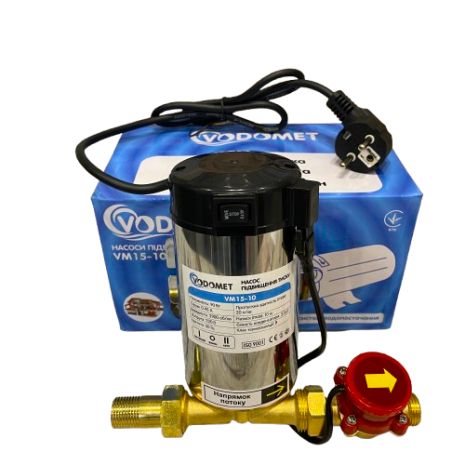 Насос підвищення тиску води в квартирі чи в приватному будинку мідна обмотка Vodomet VM15-10 Lider 15WB-10 Euroaqua Насос підвищення тиску води в квартирі чи в приватному будинку мідна обмотка Vodomet VM15-10 Lider 15WB-10 Euroaqua