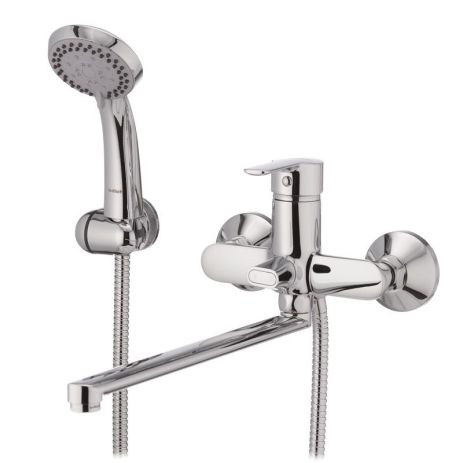 Змішувач для ванни Haiba Marco 006 euro HAIBA з душем хайба Змішувач для ванни Haiba Marco 006 euro HAIBA з душем хайба