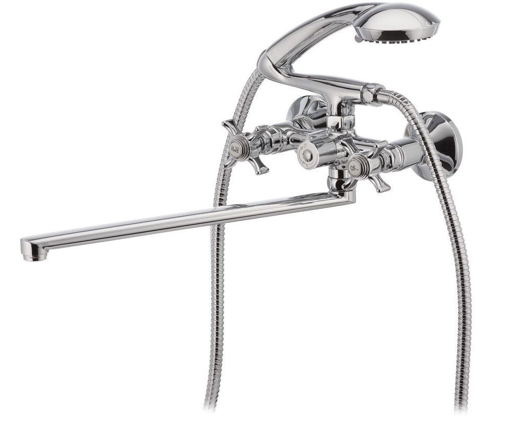 Змішувач для ванни Haiba Zeus 140 HAIBA з душем хайба Змішувач для ванни Haiba Zeus 140 HAIBA з душем хайба