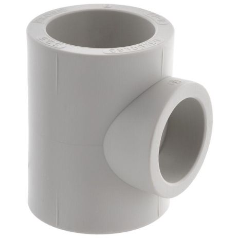 Перехідний трійник редукційний 75х63х75 поліпропілен PPR